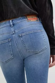 Джинсы SLANDY-HIGH 1984 года Diesel, синий