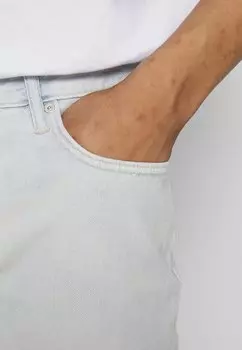 Джинсы слим AllSaints, голубой деним