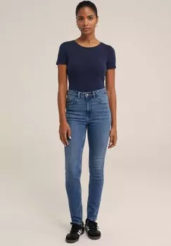 Джинсы слим Blue Ridge WE Fashion, синие