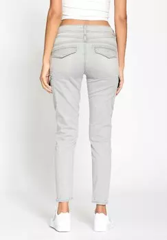 Джинсы Slim Fit 94Amelie Gang, серый деним