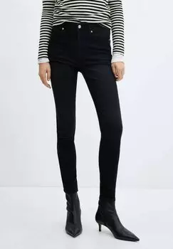 Джинсы Slim Fit ABBY Mango, цвет black denim