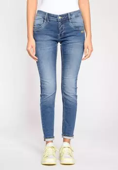 Джинсы Slim Fit GANG, цвет blue jeans wash