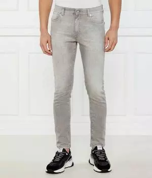 Джинсы Slim fit Iceberg, серый