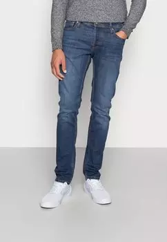 Джинсы Slim fit Jack & Jones JJIGLENN JJORIGINAL, цвет Blue Denim