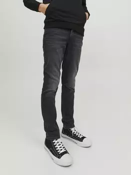 Джинсы Slim Fit JJIGLENN JJORIGINAL Jack & Jones Junior, цвет black denim