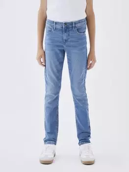Джинсы Slim Fit NKMTHEO Name it, цвет light blue