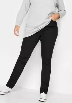 Джинсы Slim Fit RUBY Yours Clothing, цвет black