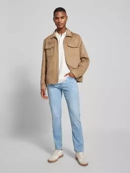 Джинсы Slim fit с 5 карманами, модель «Delaware» BOSS, светло-голубой
