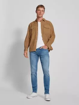 Джинсы Slim fit с 5-карманным дизайном Pepe Jeans, синий