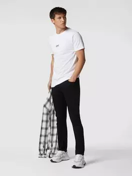 Джинсы Slim fit с эластичной вставкой Jack & Jones, черный