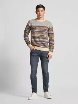 Джинсы Slim fit с этикеткой, модель «Delaware» BOSS