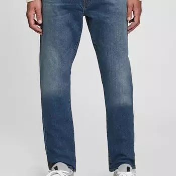 Джинсы slim-fit с пятью карманами Gap, синий