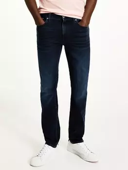 Джинсы slim fit th flex среднего стирания Tommy Hilfiger, айова блюблэк