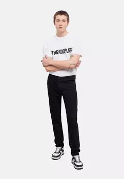 Джинсы slim fit The Kooples, цвет black brut