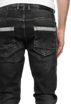 Джинсы Slim Fit YOKOTE Rusty Neal, цвет black used