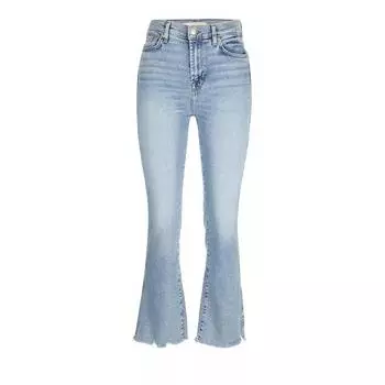 Джинсы slim kick luxe vintage love soul mid blue Seven For All Mankind, синий