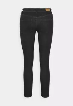 Джинсы слим Vmlux Vero Moda, черные