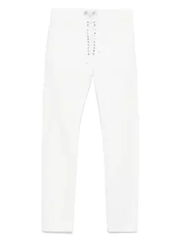 Джинсы со шнуровкой Ludovic de Saint Sernin, белый