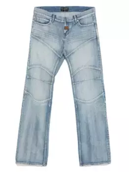 Джинсы со швами BALENCIAGA, синий