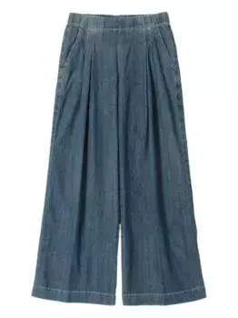 Джинсы со складками James Perse, синий