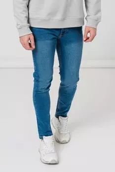 Джинсы со средней посадкой Denim Project, синий