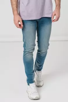 Джинсы со средней посадкой Denim Project, синий