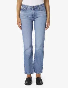 Джинсы со средней посадкой, прямые Guess Jeans, синий