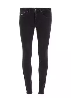 Джинсы «Софи», зауженный крой, заниженная талия, женские TOMMY Jeans, цвет Bz Denim Black