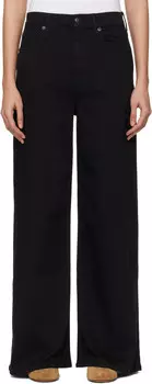 Джинсы Sofie с высокой посадкой и очень широкими щиколотками rag & bone