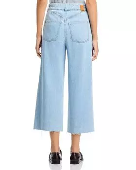 Джинсы Sorcerous High Rise Wide Leg в синем цвете BOSS, синий