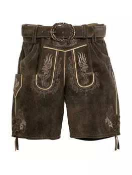 Джинсы Spieth & Wensky Kinderlederhose AXEL, коричневый