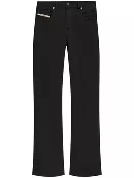 Джинсы средней посадки Diesel, черный