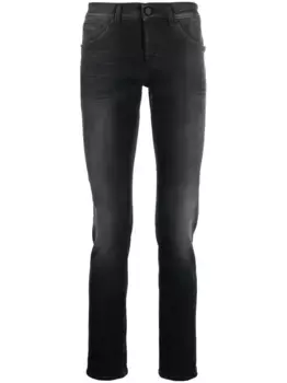 Джинсы средней посадки DONDUP, черный