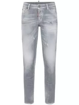 Джинсы средней посадки DSQUARED2 Jennifer, серый