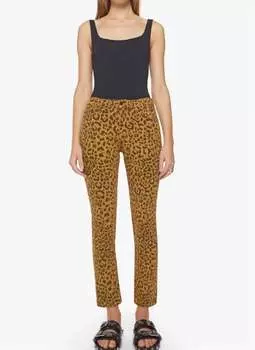 Джинсы средней посадки Rider Ankle Jeans In Hit The Spot Mother