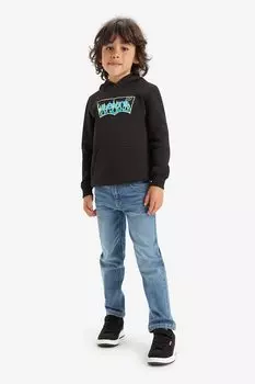 Джинсы средней посадки с эффектом потертости Levi'S, синий