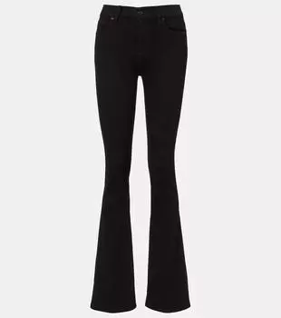 Джинсы средней посадки с расклешенными штанинами 7 For All Mankind, Soho Night