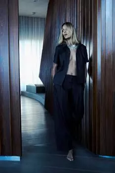Джинсы средней посадки ZARA, синий