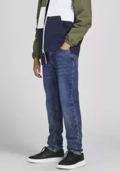 Джинсы стандартного кроя для подростков Jack & Jones "JJICLARK JJORIGINAL MF 123 NOOS JNR" Jack & Jones Junior, синий