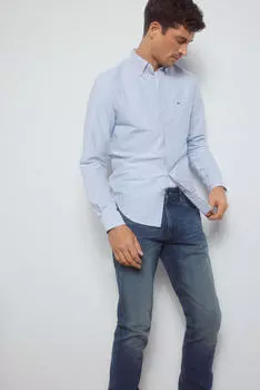 Джинсы стандартного кроя премиум-класса Flex Pedro del Hierro, синий