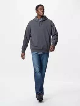 Джинсы стандартного кроя/увеличенной длины Uniqlo, синий