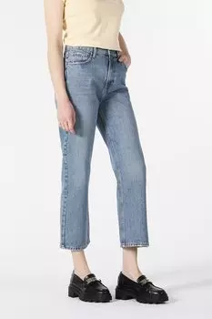 Джинсы стандартной посадки и завышенной талией Colin'S, синий