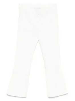 Джинсы Stella McCartney Kids прямого покроя, белый