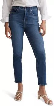 Джинсы Stovepipe in Auraria Wash Madewell, цвет Auraria Wash