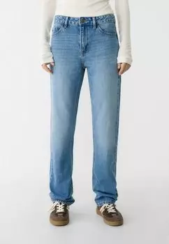 Джинсы Stradivarius, синий деним