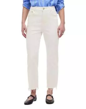 Джинсы Straight Crop 90S в цвете Tile White Madewell