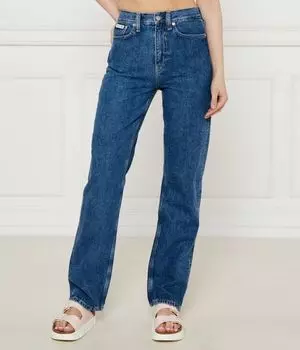 Джинсы Straight fit Calvin Klein Jeans, синий