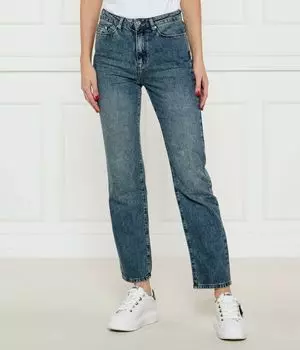 Джинсы Straight fit Karl Lagerfeld, синий