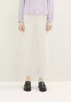 Джинсы Straight Leg CULOTTE TOM TAILOR DENIM, цвет gardenia white