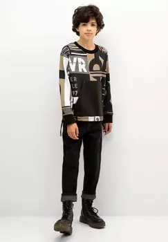 Джинсы Straight Leg Gulliver, цвет black